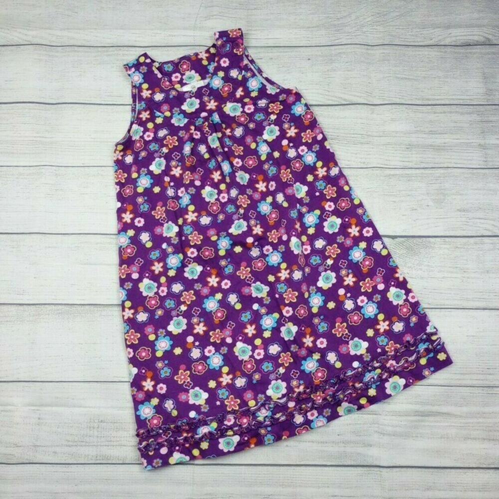6 Hanna Andersson Purple Floral Dress